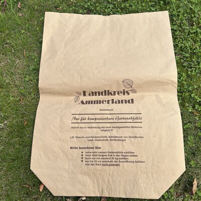 Bild vergr&ouml;&szlig;ern: Beistellsack Gartenabfall