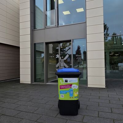 Bild vergr&ouml;&szlig;ern: Aktionstonne bei der Gemeinde Edewecht